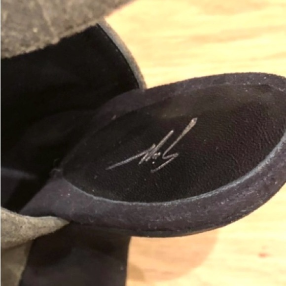 Giuseppe Zanotti green suede sandals - Picture 10 of 12